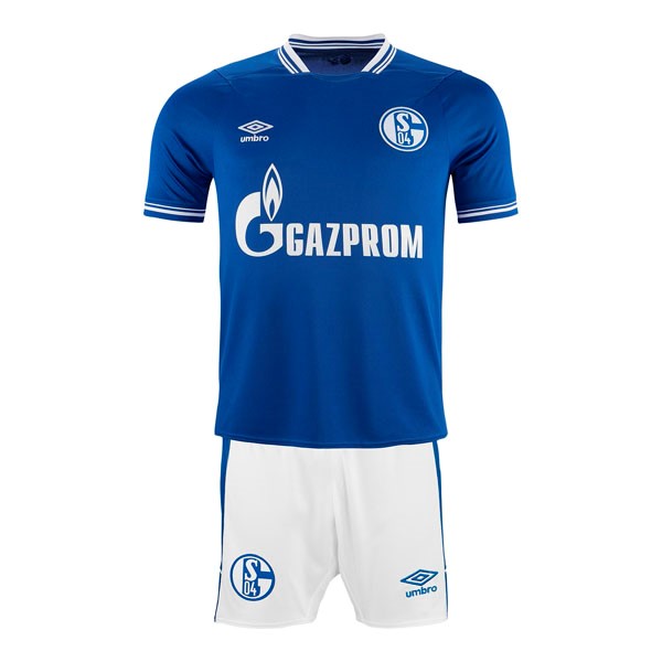 Camiseta Schalke 04 Niño 1st 2021-2022 Azul